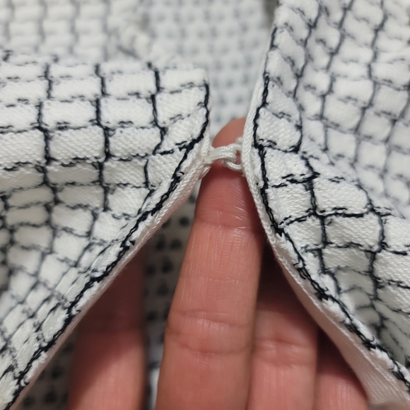 Ming Wang Knit Blazer Jacket Cardigan Women's Size XL NWOT Black/White - Picture 8 of 16